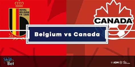belgium vs canada world cup odds